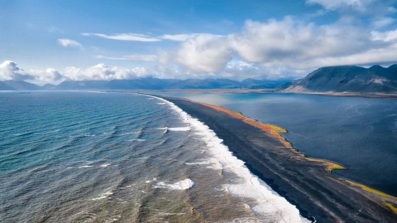 Eystrahorn mountain in East Iceland