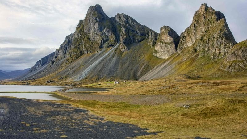 Eystrahorn mountain in East Iceland