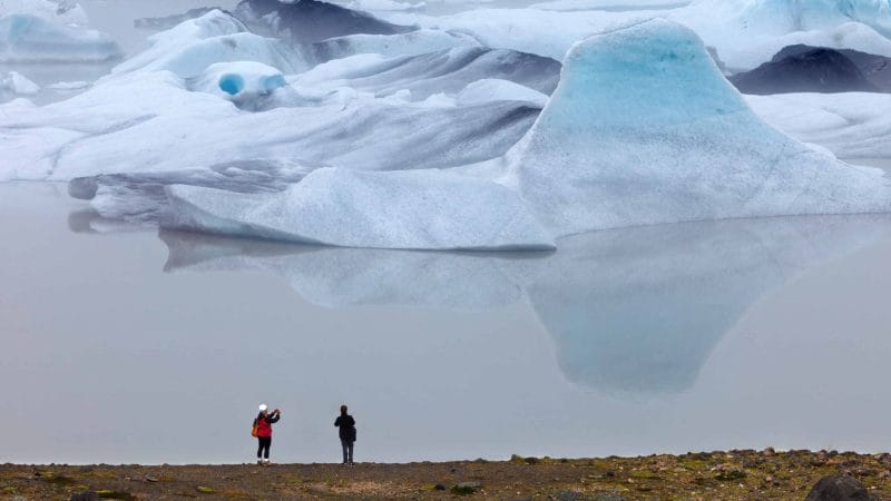 Book Iceland Tours - Fjallsárlón Glacier Lagoon in South Iceland