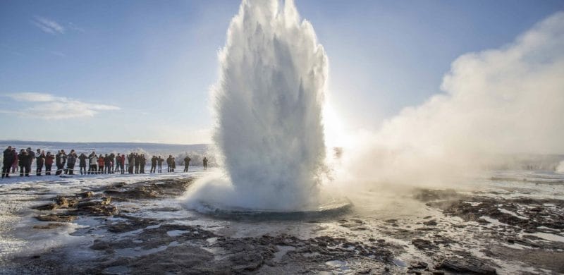 Golden Circle Tours, Geysir geothermal area in the Golden Circle