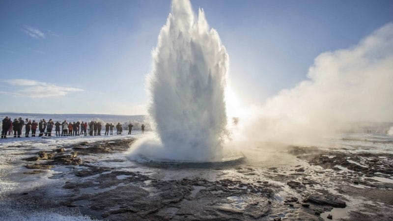 Golden Circle Tours, Geysir geothermal area in the Golden Circle