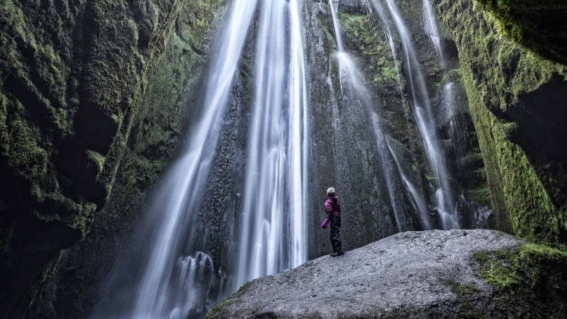 Gljúfrabúi hidden waterfall - south Iceland must see