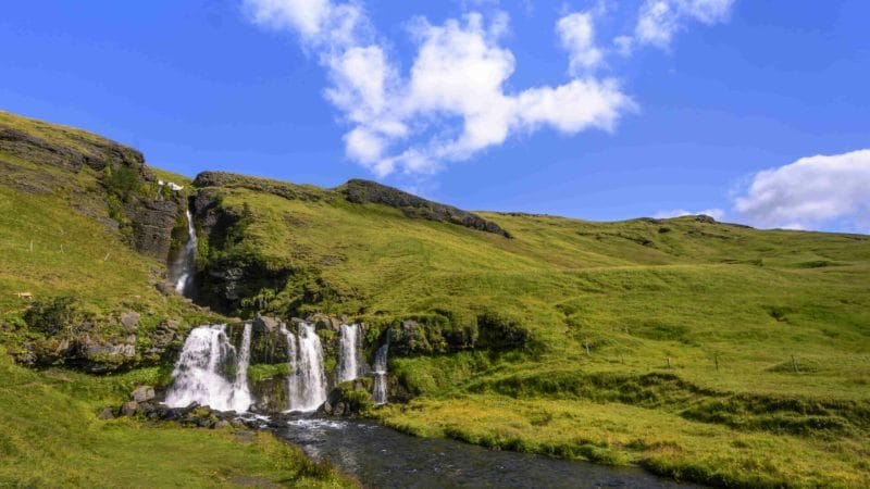 Gluggafoss waterfall