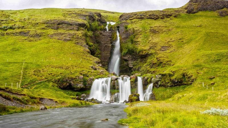 Gluggafoss waterfall