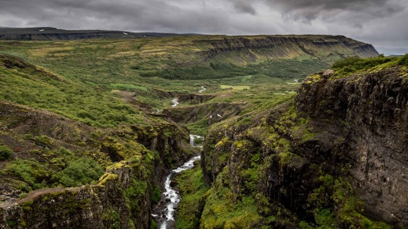 Glymur Highest Waterfall in Iceland