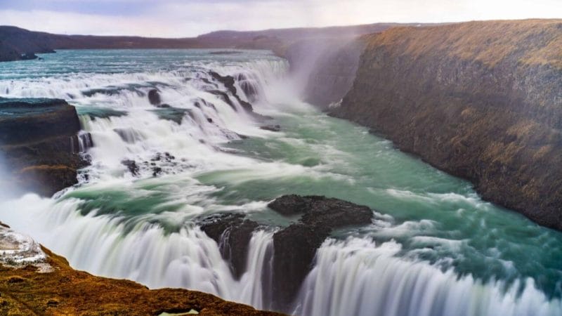 Golden Circle Tours, Gullfoss waterfall in Golden Circle Iceland Tour Booking