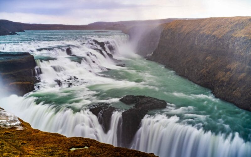 Golden Circle Tours, Gullfoss waterfall in Golden Circle Iceland Tour Booking