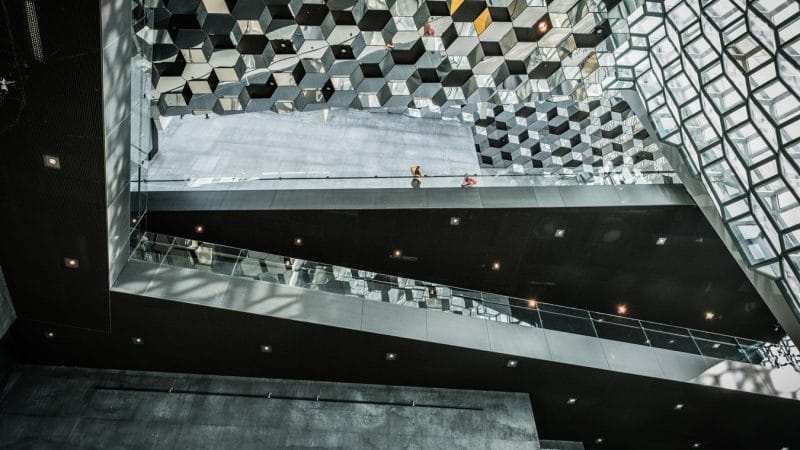 Harpa Concert Hall in Reykjavik