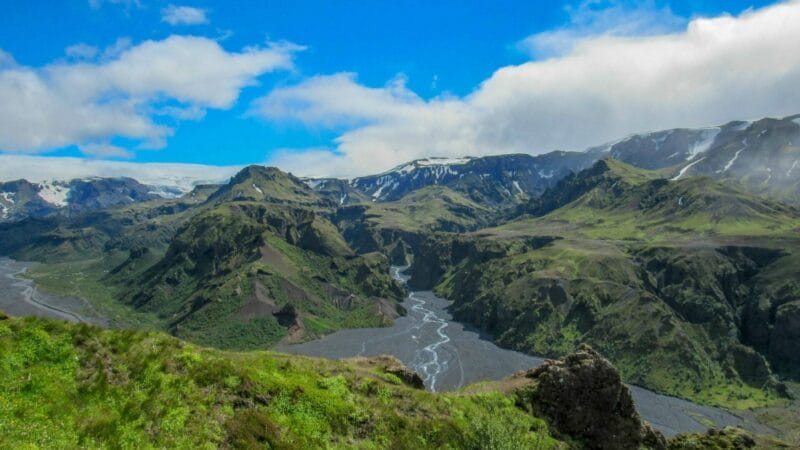Hiking in Þórsmörk
