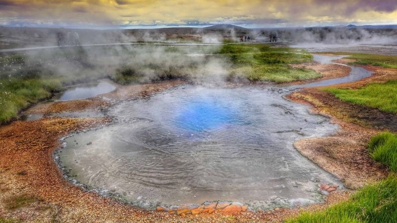 highlands of Iceland - Hveravellir geothermal area