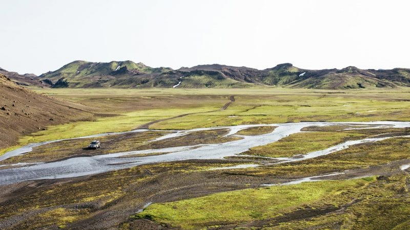 Highland Super Jeep Excursion in south Iceland