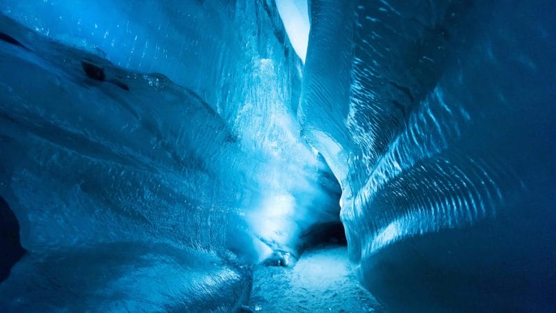 Ice Cave Tours, natural blue crystal ice cave in Iceland