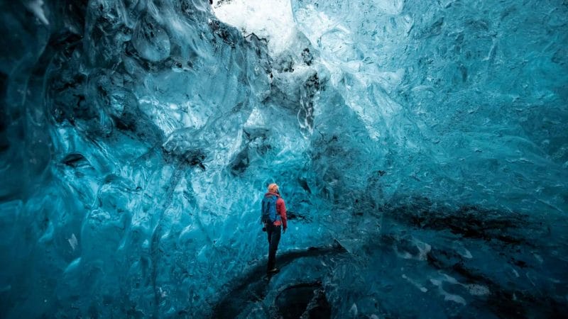 Ice Cave in Iceland