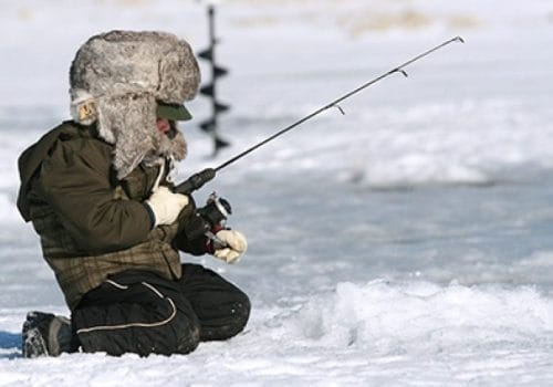 Ice Fishing in Akureyri