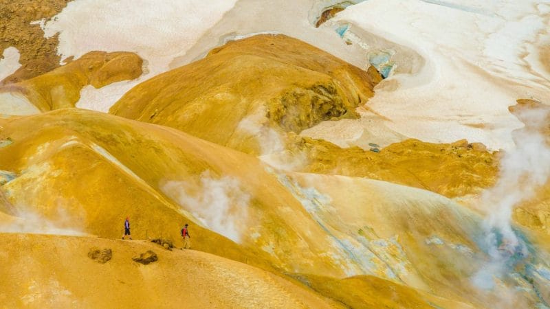 Kerlingarfjöll Mountains in the highlands of Iceland