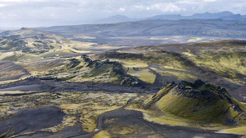 , Lakagígar volcano tour, Laki Craters Iceland tour, Laki volcano hike, Highlands of Iceland tour, Laki lava field tour