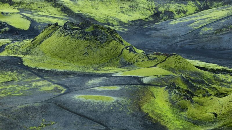 , Lakagígar volcano tour, Laki Craters Iceland tour, Laki volcano hike, Highlands of Iceland tour, Laki lava field tour