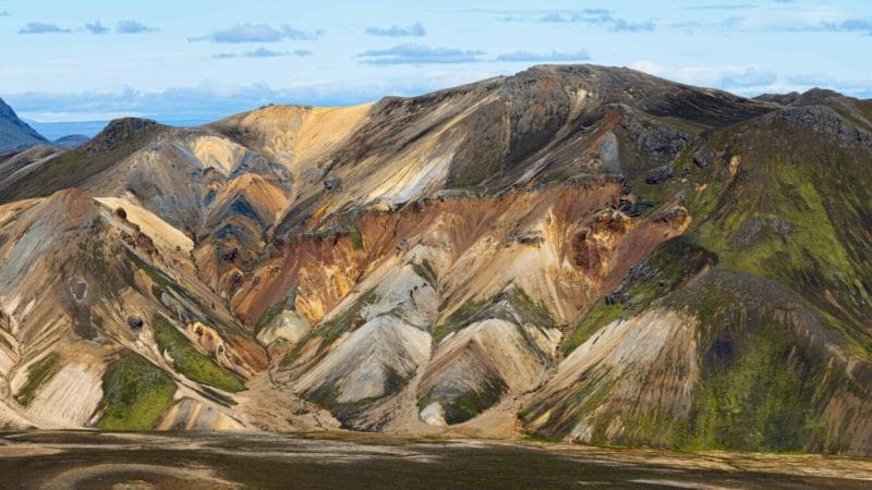 Highlands Iceland, Landmannalaugar in the highlands of Iceland