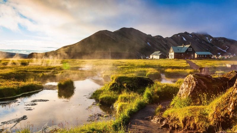Landmannalaugar hot springs