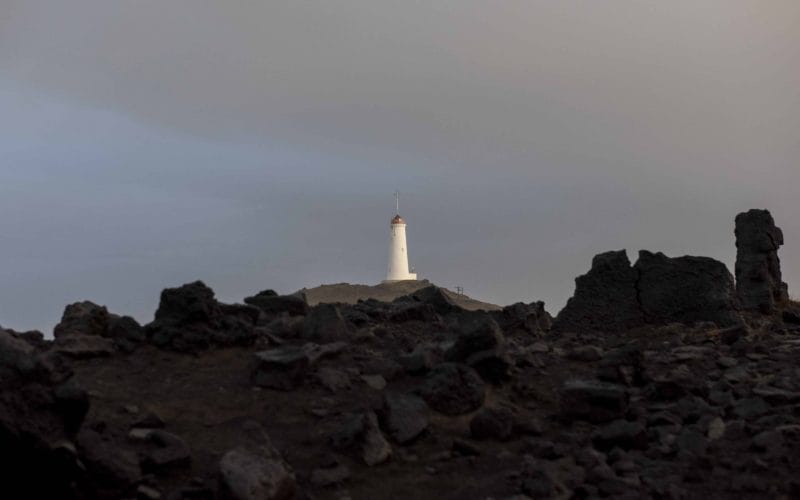 Reykjanesviti in Reykjane Peninsula