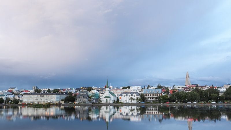 Tjörnin in Reykjavik