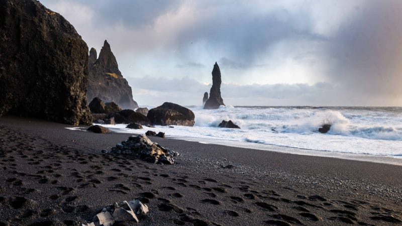 Reynisfjara black sand beach Iceland Tour