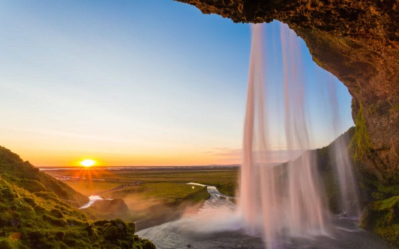 Seljalandsfoss waterfall south Iceland tour booking