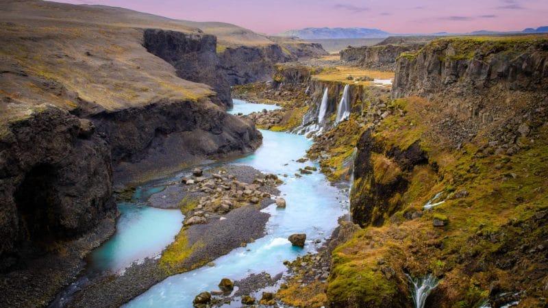 Sigöldugljúfur canyon - Highlands of Iceland