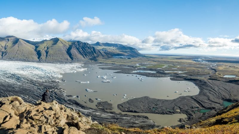 Sjónarnípa view point in Skaftafell Nature Reserve - Iceland Tours