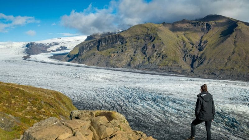 Sjónarnípa view point in Skaftafell Nature Reserve