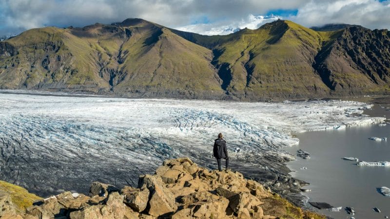 Sjónarnípa view point in Skaftafell Nature Reserve