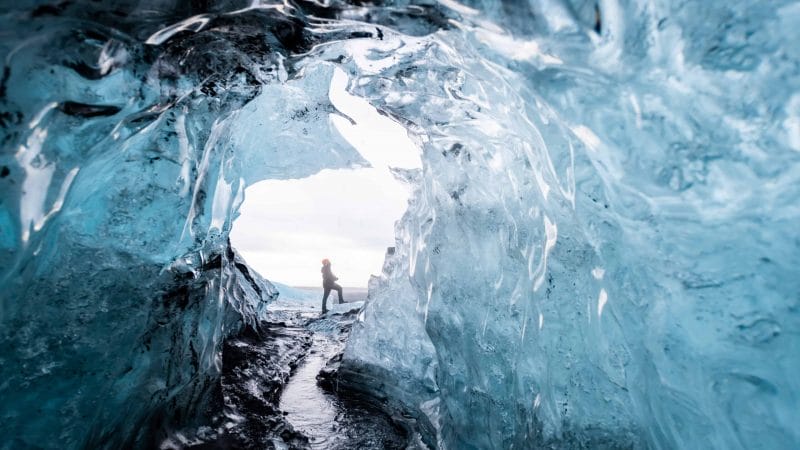Iceland Must See - Ice Cave in Skaftafell Nature Reserve