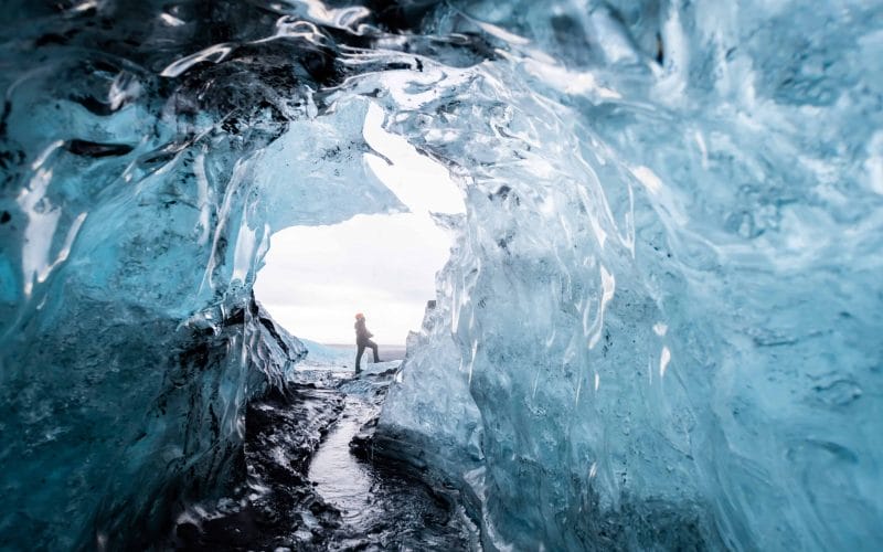 Iceland Must See - Ice Cave in Skaftafell Nature Reserve