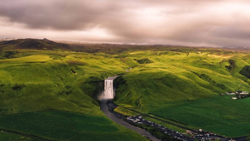 Beautiful Skógafoss Waterfall - South Iceland Must See