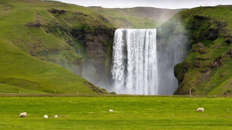 Skógafoss Waterfall - South Iceland Tours Booking
