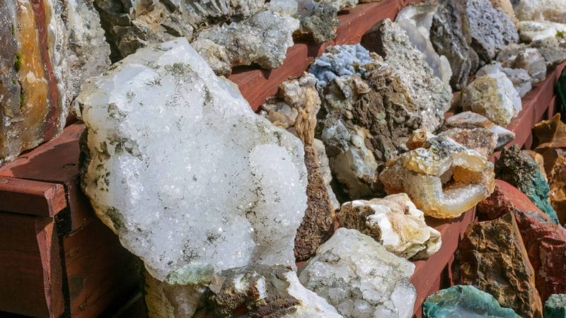 Stones in Stöðvarfjörður Village - Book Your East Iceland Tours