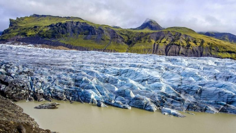 Svínafellsjokull glacier tounge - Vatnajokull glacier - Skaftafell Nature Reserve, 8 Day Iceland Ring Road Tour