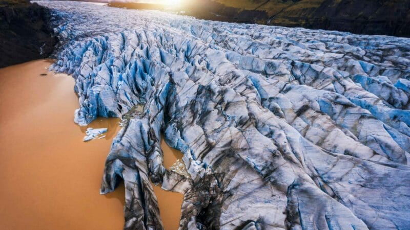 nature of Iceland, Glacier Tours in Iceland, Vatnajokull National Park - Svínafellsjokull glacier in Skaftafell Nature Reserve