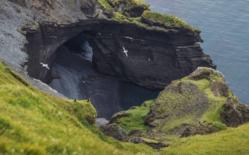 Vestmannaeyjar island in south Iceland, Westman Islands