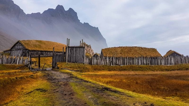 Viking village in Iceland