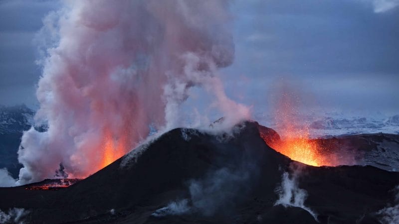 Active Volcano in Iceland - Iceland Packages