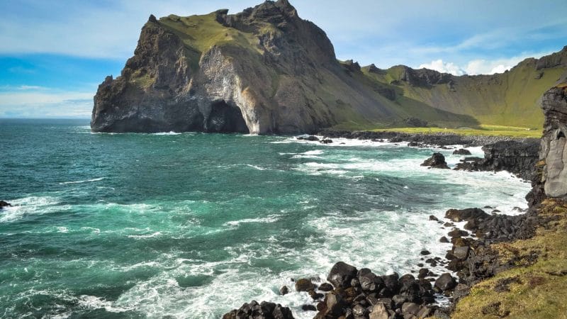 Westman Islands in south Iceland
