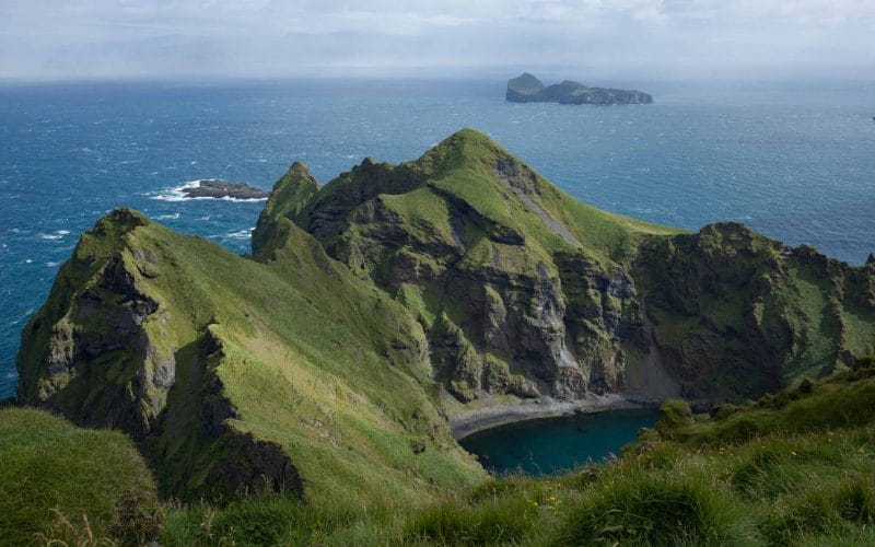 Vestmannaeyjar island in south Iceland, Westman Islands