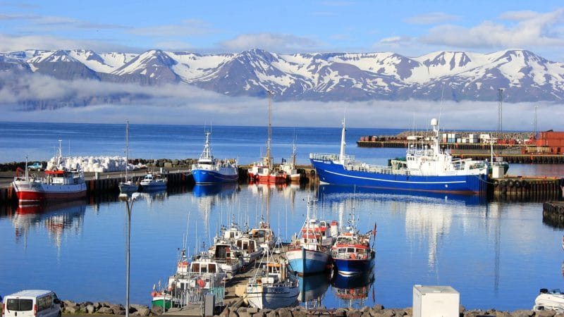 Akureyri fishing boats