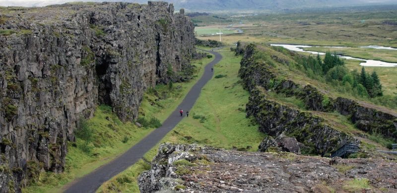 Þingvellir National Park on the Game of Thrones tour in Iceland