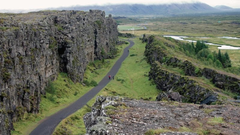 Þingvellir National Park on the Game of Thrones tour in Iceland