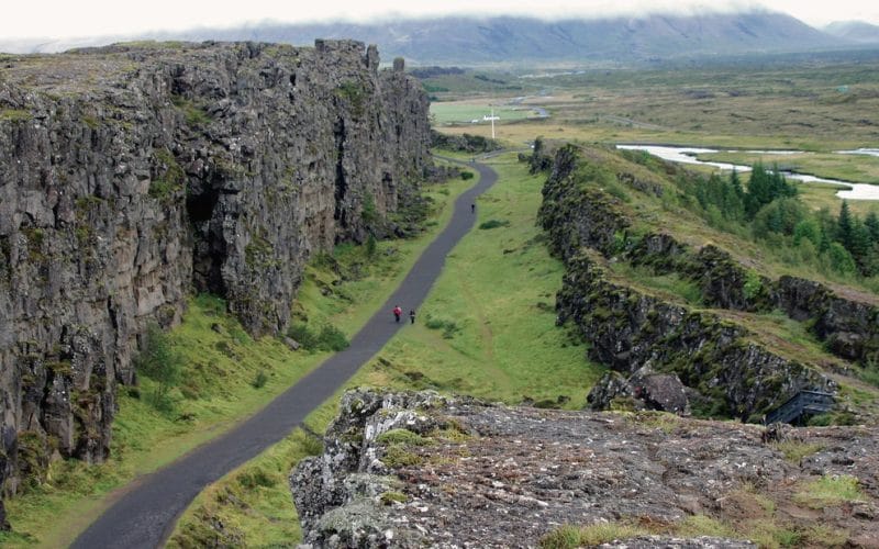Þingvellir National Park on the Game of Thrones tour in Iceland