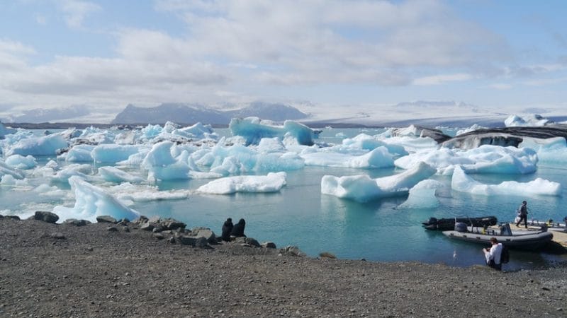 Jokulsarlon glacier lagoonGlacier Lagoons Iceland,