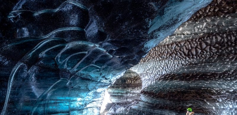 Ice Cave Tours, Katla Ice Cave under the volcano glacier