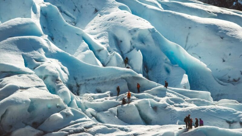 ice climbing in Iceland